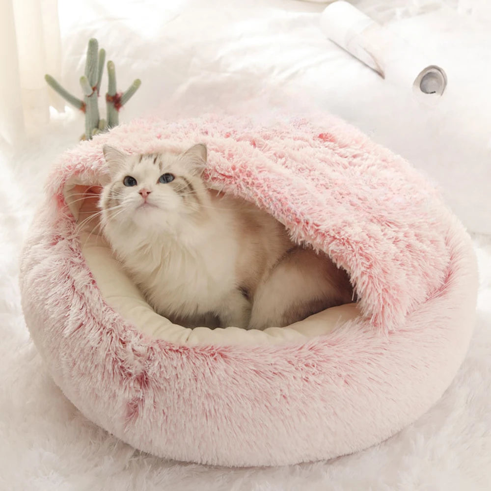 Purrfect&Pawesome™ Round Cat Cushion