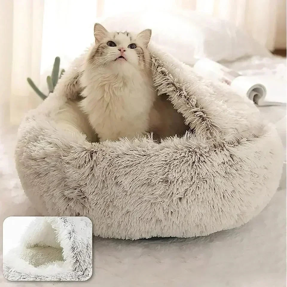 Purrfect&Pawesome™ Round Cat Cushion